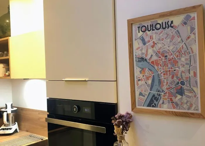 Apartment Elegant Urbain Avec Parking : Explorez La A Pied! Toulouse